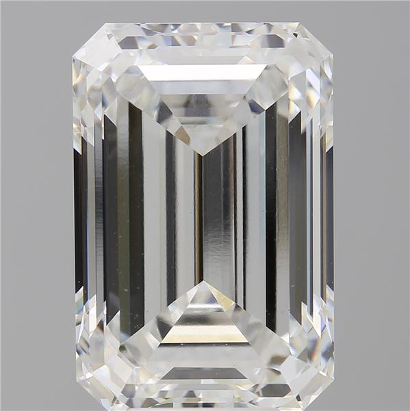 9.52 ct. emerald Lab Grown Diamond front image