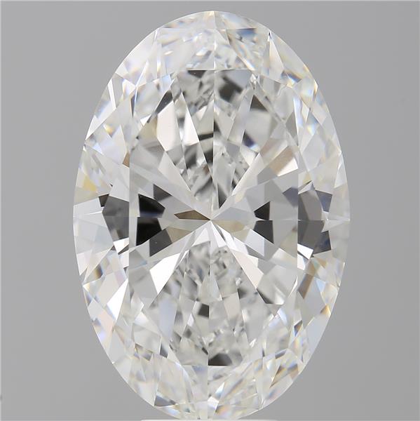 9.07 ct. oval Lab Grown Diamond front image