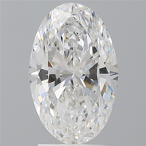 2.54 ct. oval Lab Grown Diamond front image