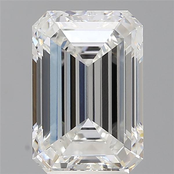 4.56 ct. emerald Lab Grown Diamond front image
