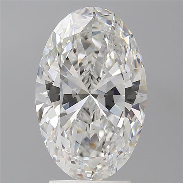 3.10 ct. oval Lab Grown Diamond front image