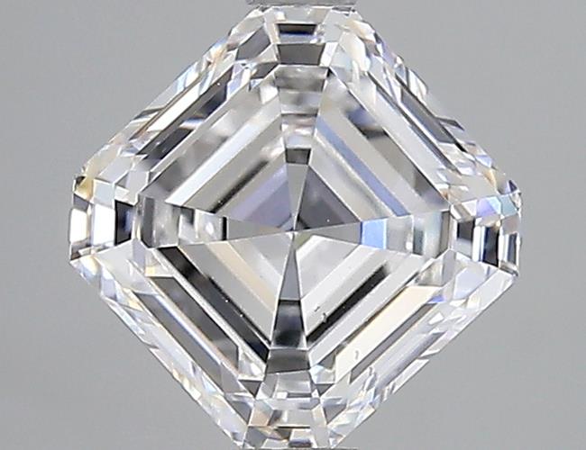 2.03 carat e VS2 EX Cut IGI asscher diamond