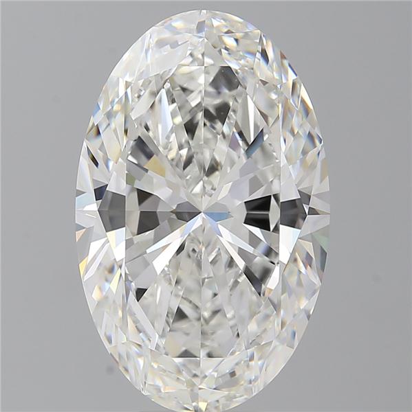 9.60 ct. oval Lab Grown Diamond front image