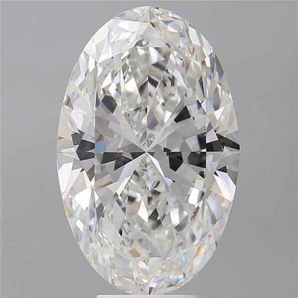 7.59 ct. oval Lab Grown Diamond front image