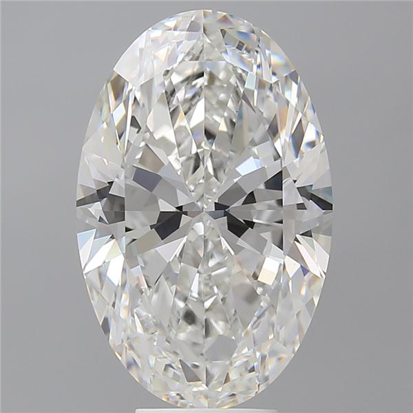 8.01 ct. oval Lab Grown Diamond front image