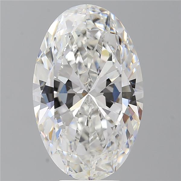 7.59 ct. oval Lab Grown Diamond front image