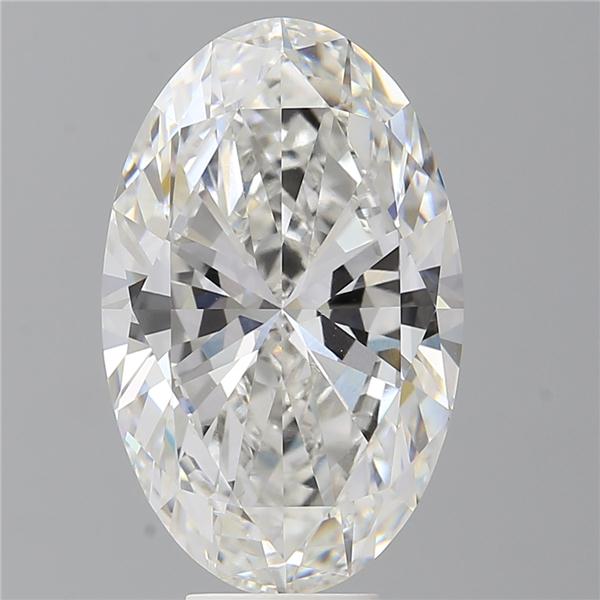8.55 ct. oval Lab Grown Diamond front image