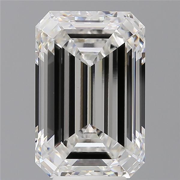 7.07 ct. emerald Lab Grown Diamond front image