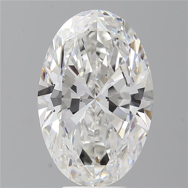 7.10 ct. oval Lab Grown Diamond front image