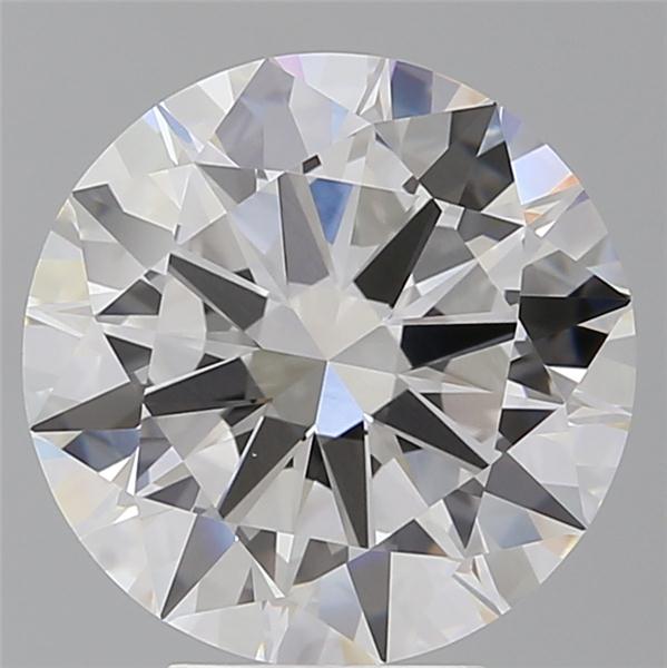 5.53 ct. round Lab Grown Diamond front image