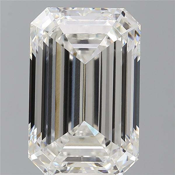 9.05 ct. emerald Lab Grown Diamond front image