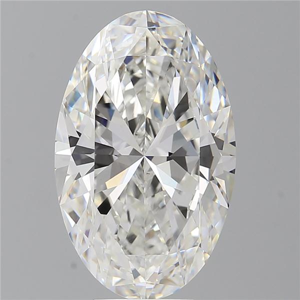7.55 ct. oval Lab Grown Diamond front image