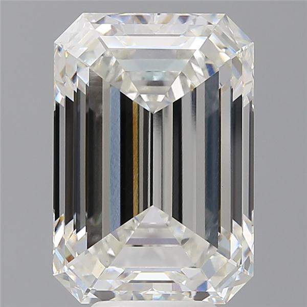 7.58 ct. emerald Lab Grown Diamond front image