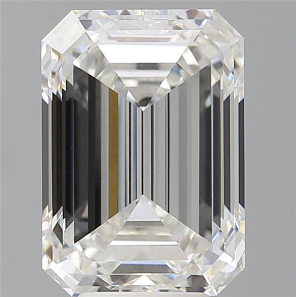 6.01 ct. emerald Lab Grown Diamond front image