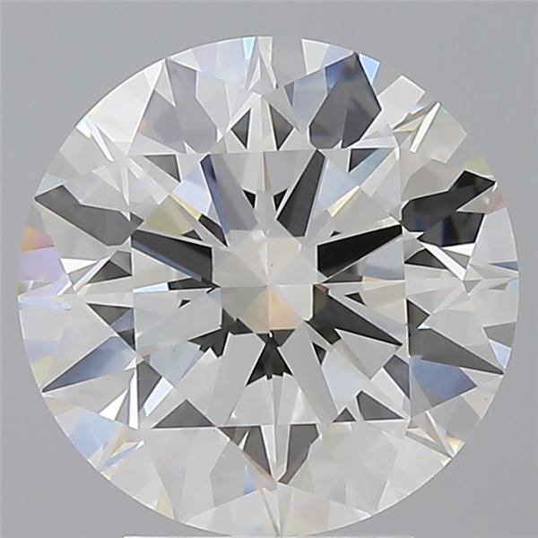 4.10 ct. round Lab Grown Diamond front image