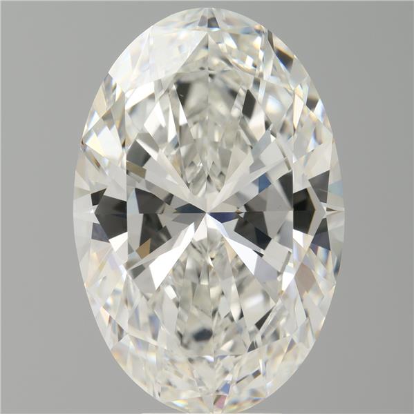 8.05 ct. oval Lab Grown Diamond front image