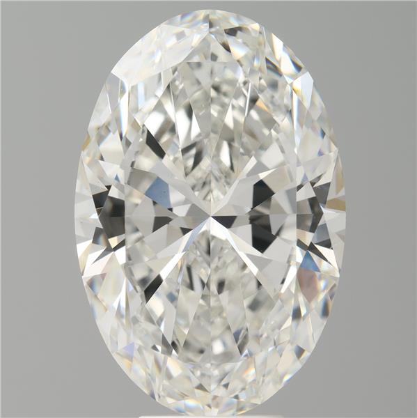 8.08 ct. oval Lab Grown Diamond front image