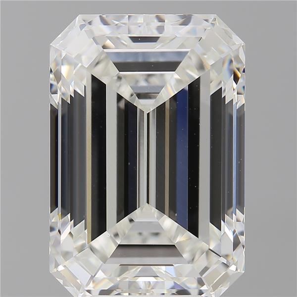 8.09 ct. emerald Lab Grown Diamond front image