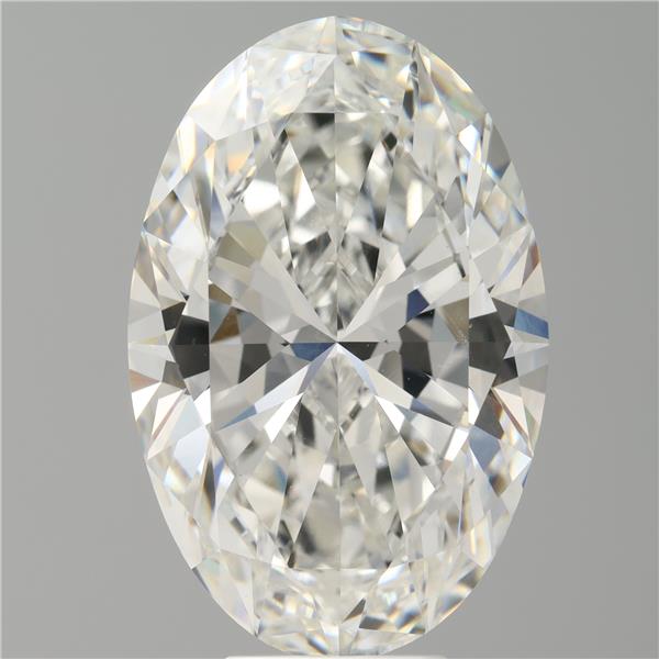 8.05 ct. oval Lab Grown Diamond front image