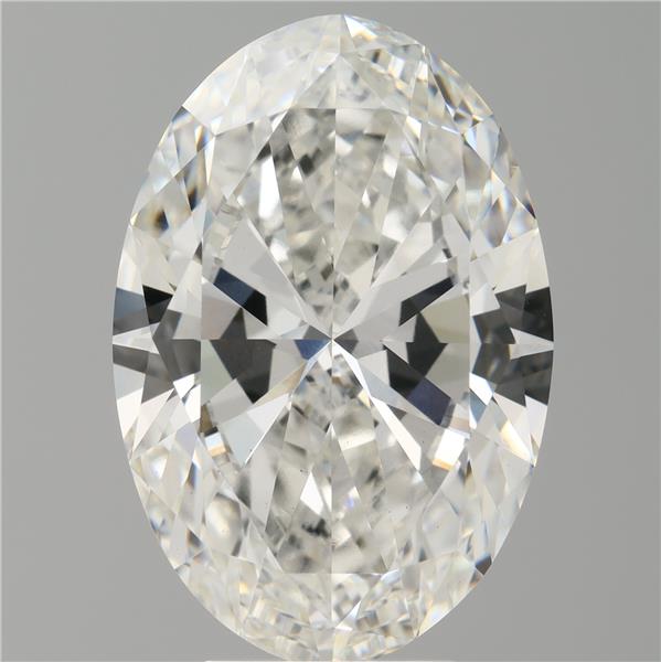 6.01 ct. oval Lab Grown Diamond front image