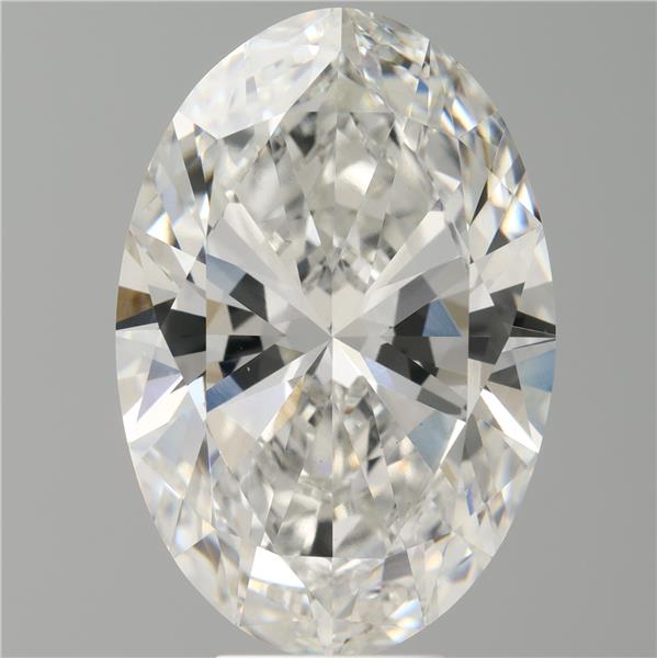 8.01 ct. oval Lab Grown Diamond front image