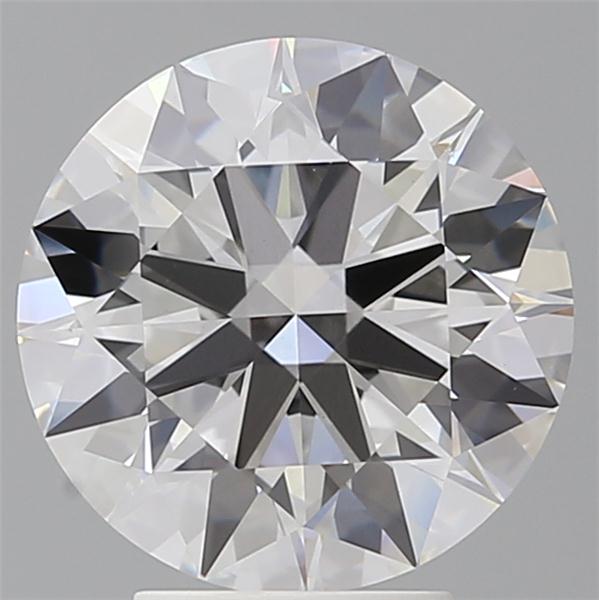4.10 ct. round Lab Grown Diamond front image