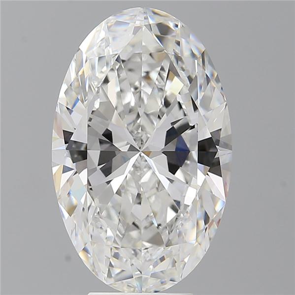 6.60 ct. oval Lab Grown Diamond front image