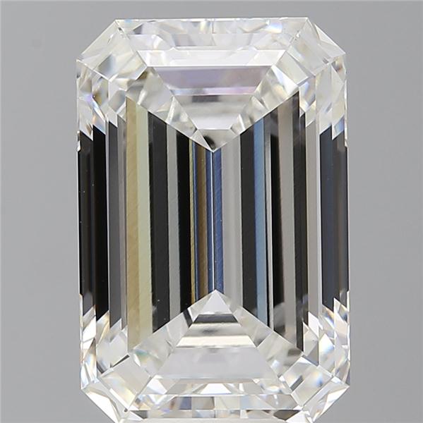 9.59 ct. emerald Lab Grown Diamond front image