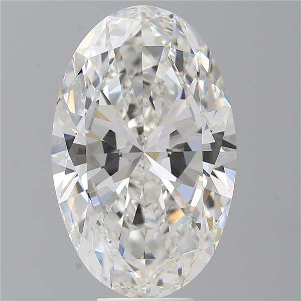 8.58 ct. oval Lab Grown Diamond front image