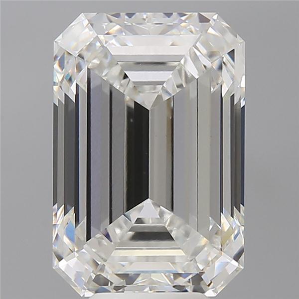 8.02 ct. emerald Lab Grown Diamond front image