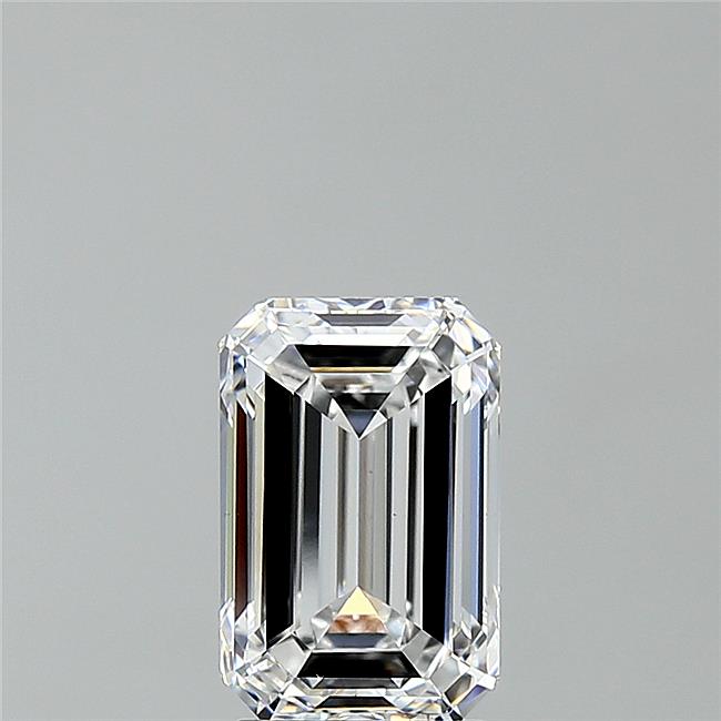 2.53 ct. emerald Lab Grown Diamond front image