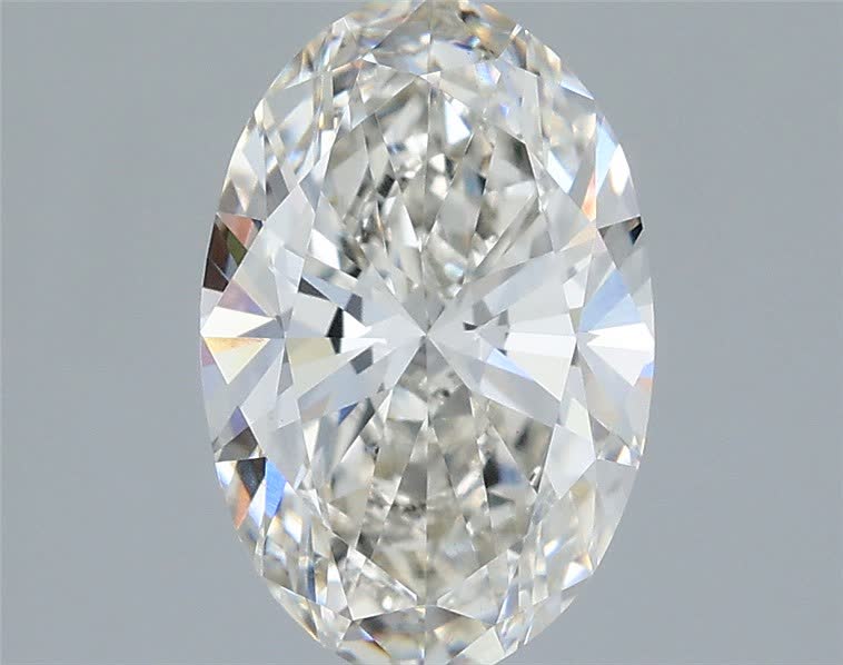 1.53 ct. oval Lab Grown Diamond front image