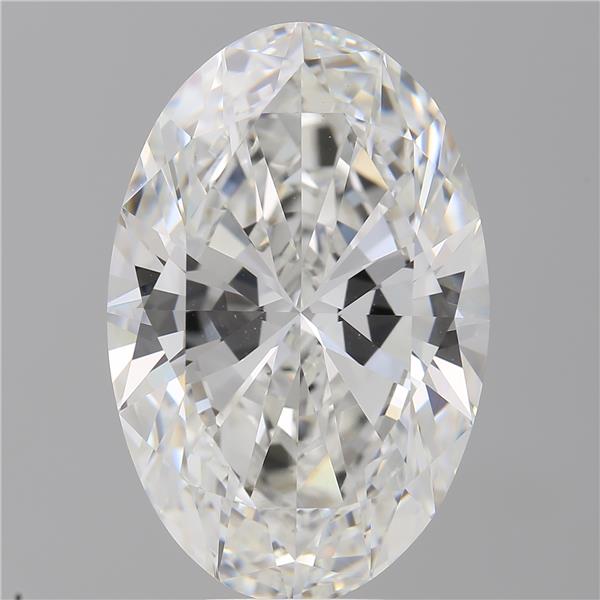 10.58 ct. oval Lab Grown Diamond front image