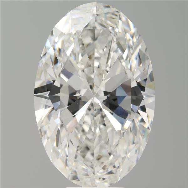 10.00 ct. oval Lab Grown Diamond front image