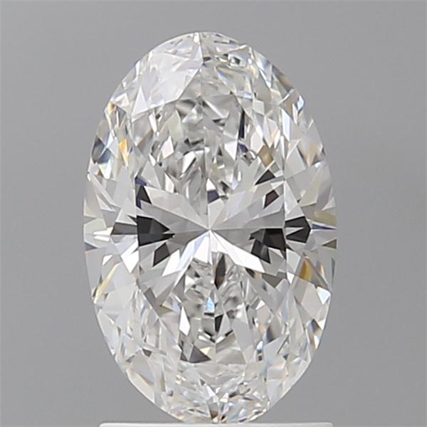 1.58 ct. oval Lab Grown Diamond front image