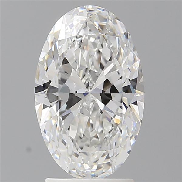 2.53 ct. oval Lab Grown Diamond front image