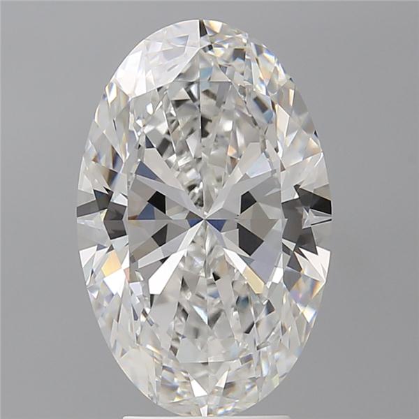 4.50 ct. oval Lab Grown Diamond front image