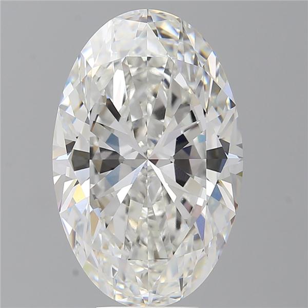 8.04 ct. oval Lab Grown Diamond front image