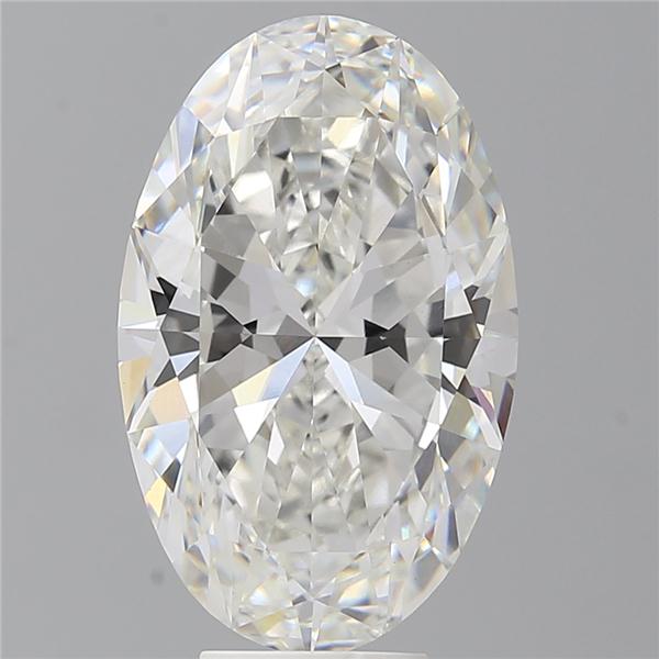 7.10 ct. oval Lab Grown Diamond front image