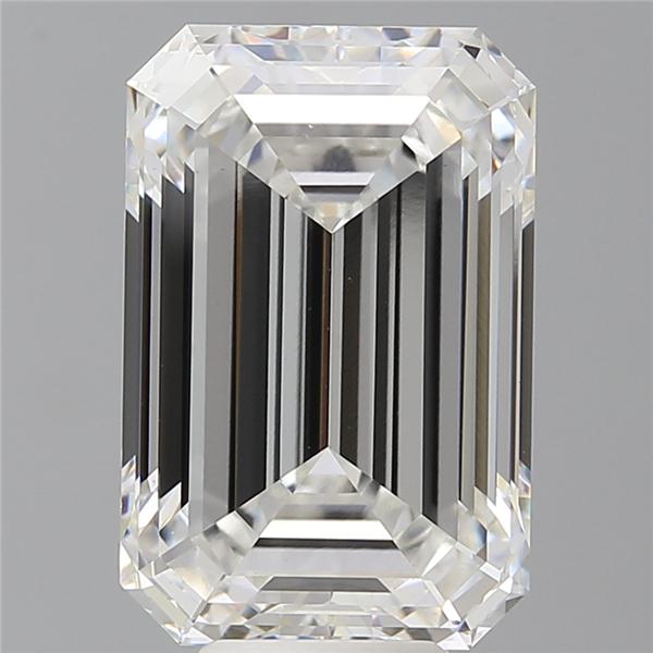8.56 ct. emerald Lab Grown Diamond front image