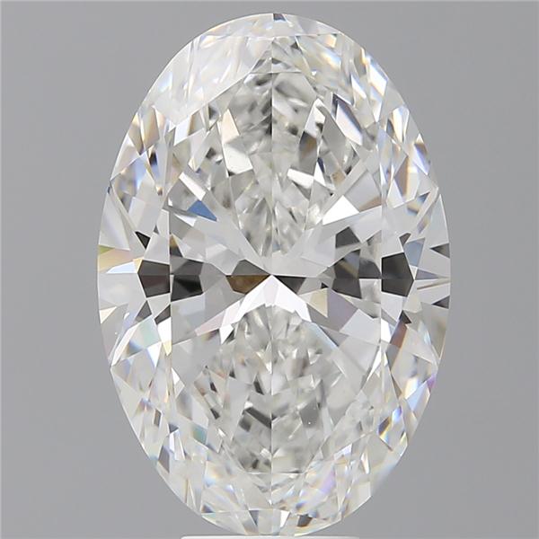 9.59 ct. oval Lab Grown Diamond front image