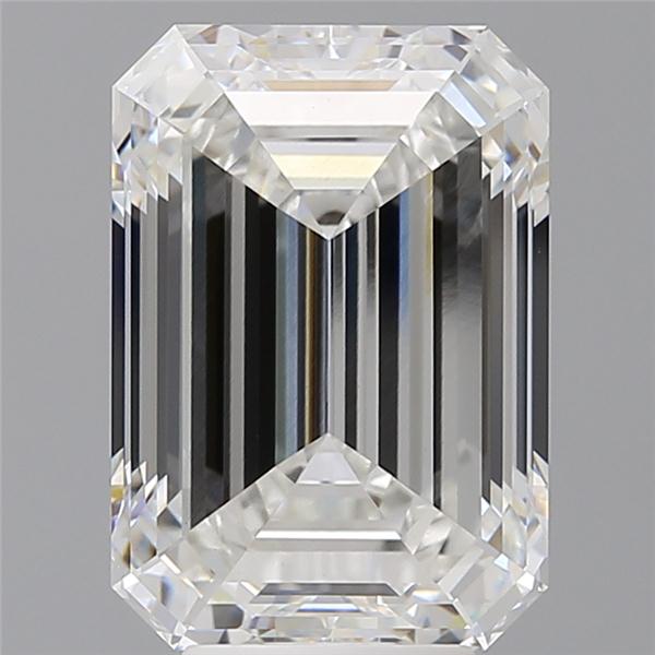 6.57 ct. emerald Lab Grown Diamond front image