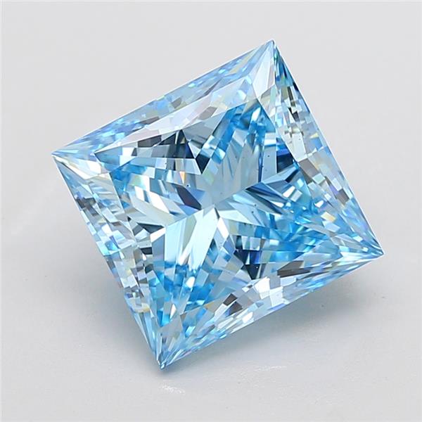 7.30 ct. princess Lab Grown Diamond front image