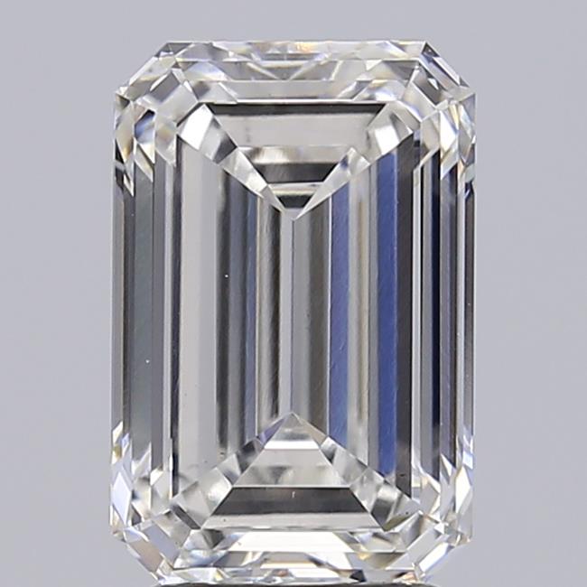 3 carat f VS1 EX Cut IGI emerald diamond