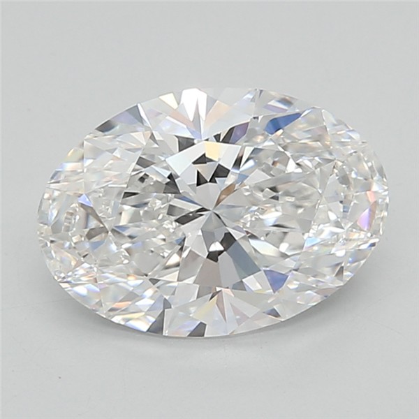 2.01 ct. oval Lab Grown Diamond front image