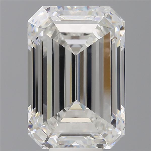 12.09 ct. emerald Lab Grown Diamond front image