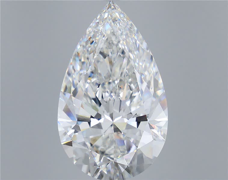 12.57 ct. pear Lab Grown Diamond front image