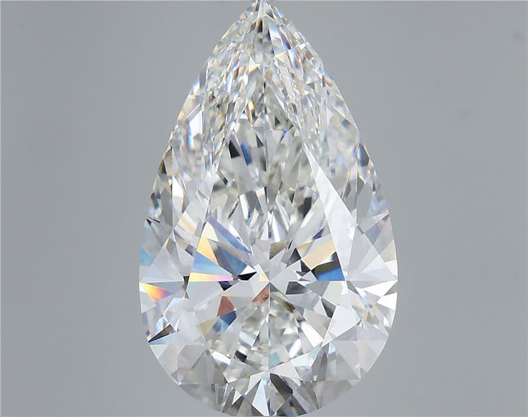 13.03 ct. pear Lab Grown Diamond front image