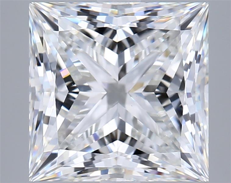 4.07 ct. princess Lab Grown Diamond front image