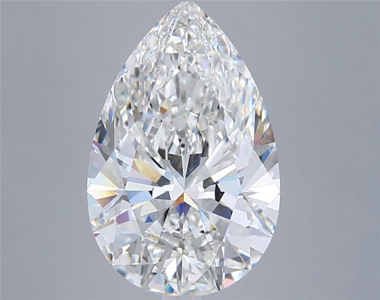 7.08 ct. pear Lab Grown Diamond front image